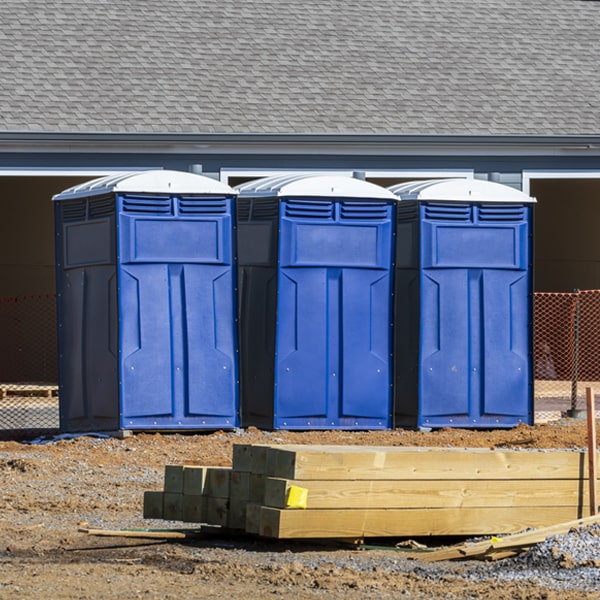 how do you dispose of waste after the portable restrooms have been emptied in Aptos Hills-Larkin Valley